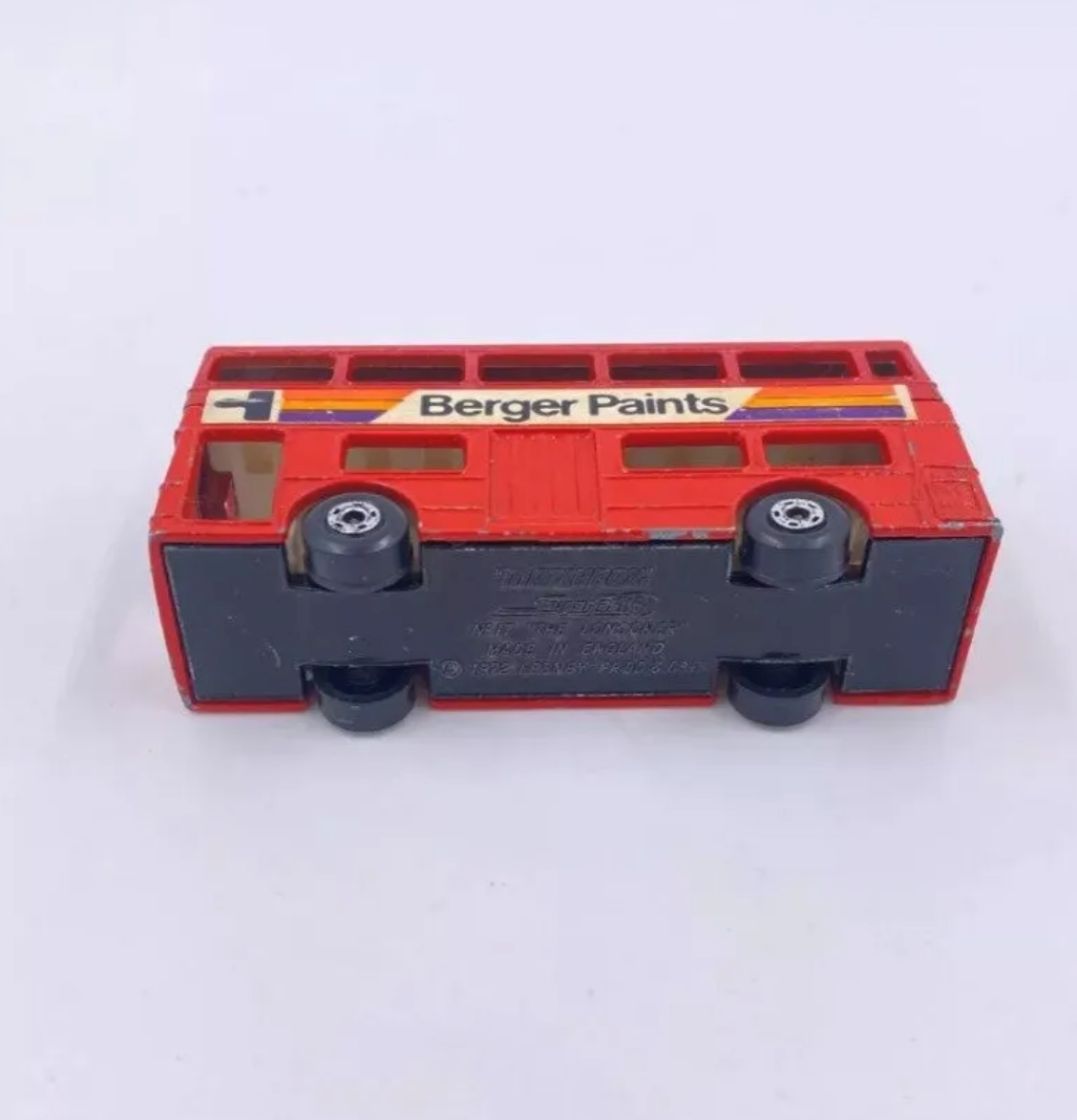 Autobus De Matchbox 1972 Vintage Inglaterra Lesney Products