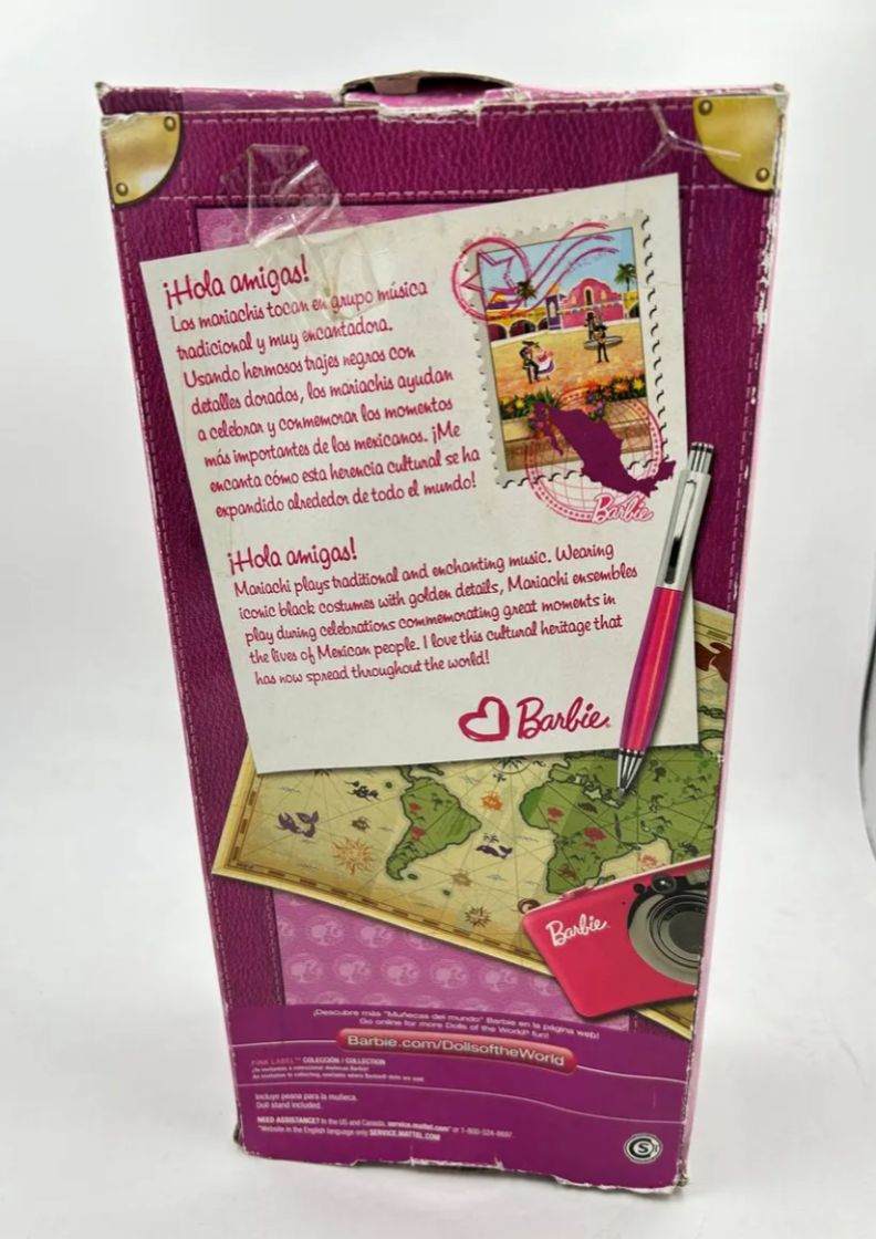 Barbie México Edición Especial Mariachi Muñecas Del Mundo