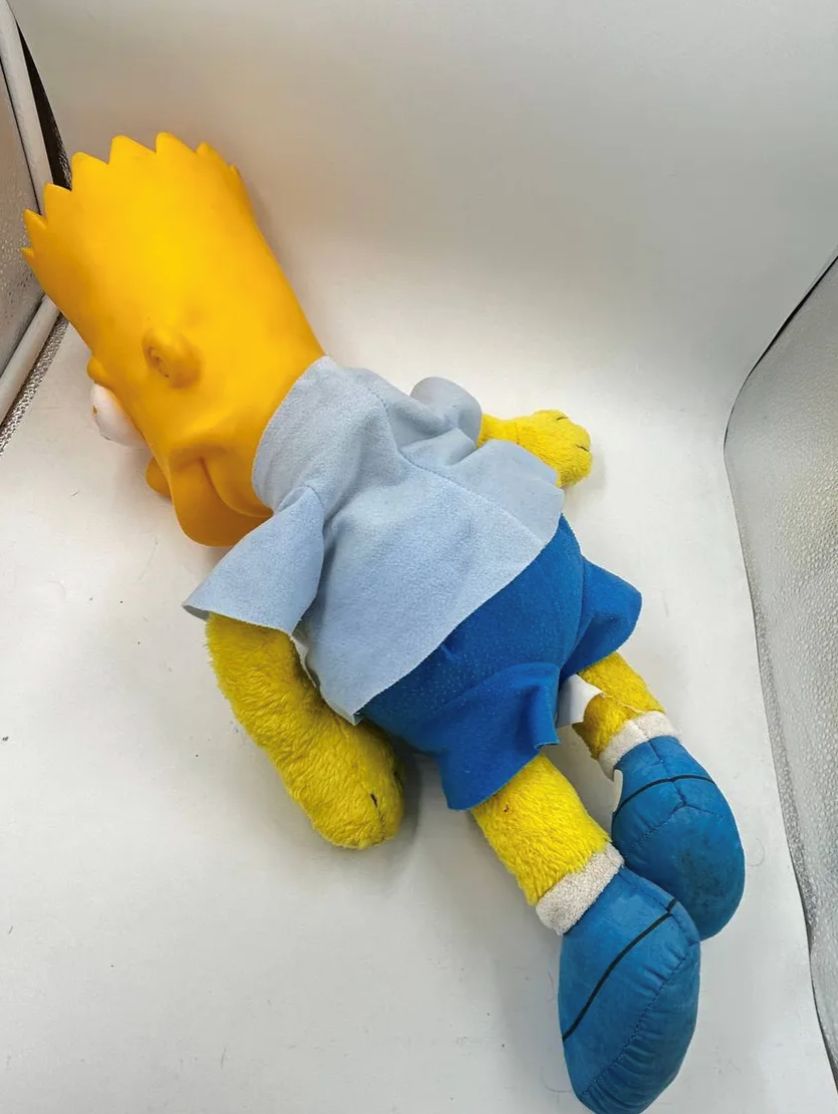 Bart Simpson Los Simpson Original Fox 1990 Grande 50cm Vinta