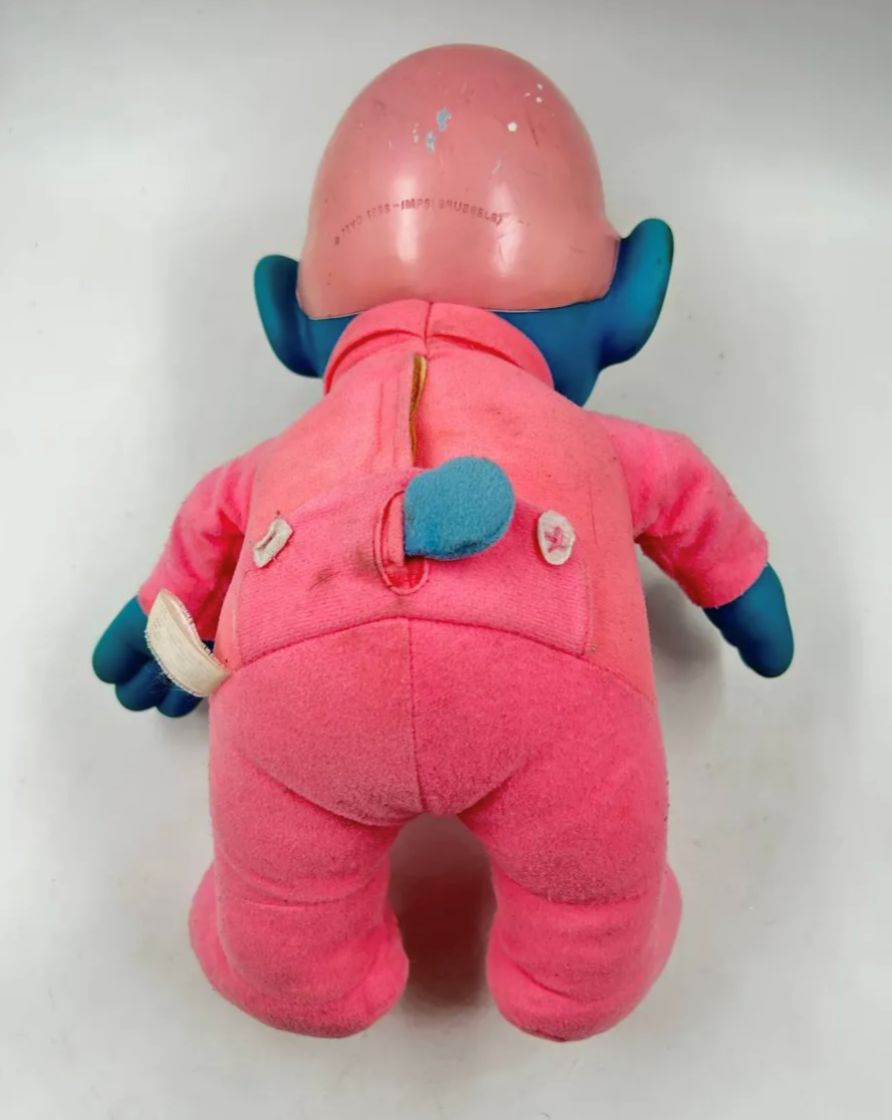 Bebé Pitufo 30 Cm Original Vintage 1996 Sonidos Peyo Brusela
