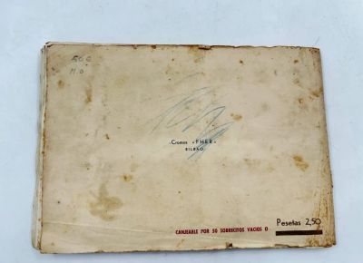 Blanca Nieves Año 1940 España Disney Cromos Fher Completo