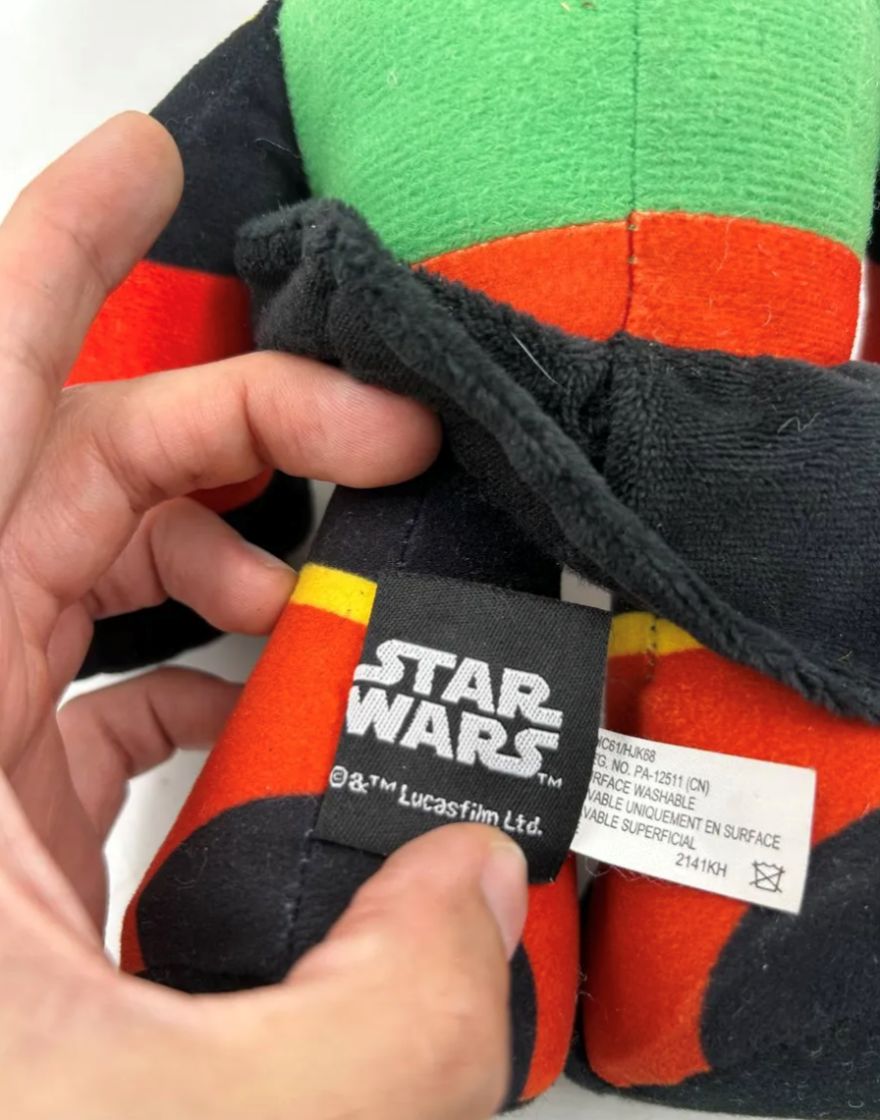 Boba Fett Feature Peluche Star Wars 30 Cm Mattel Original