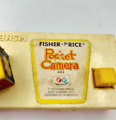 Cámara De Juguete Fisher Price Vintage 1974 Hecha En México