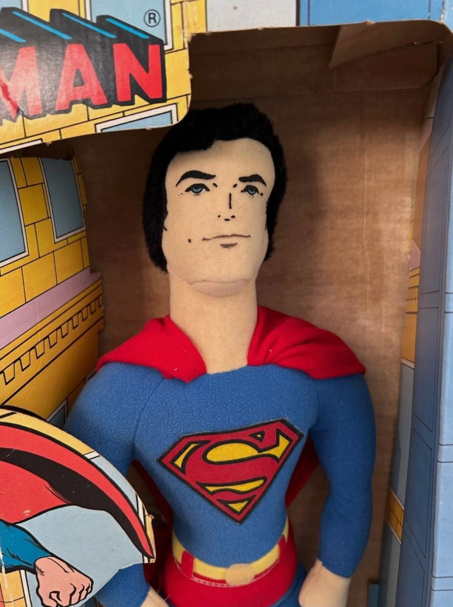 Superman Knickerbocker 1978 Posable Peluche