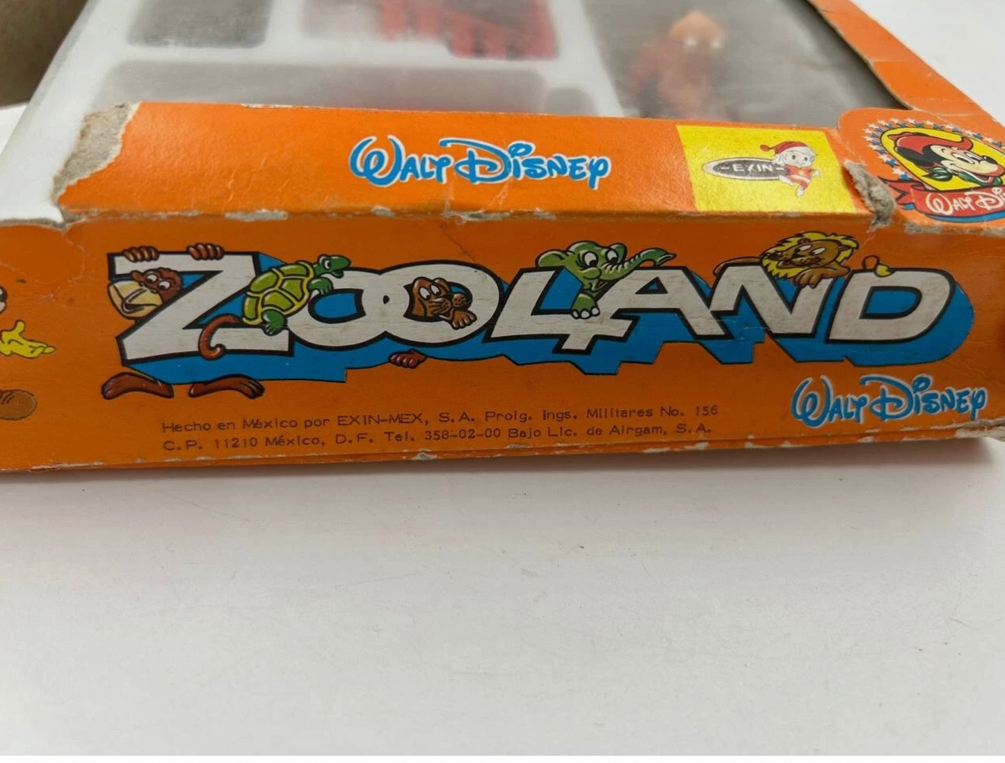 Zooland por Airgam Variante Mexicana por Exin Personajes Disney - Goofy
