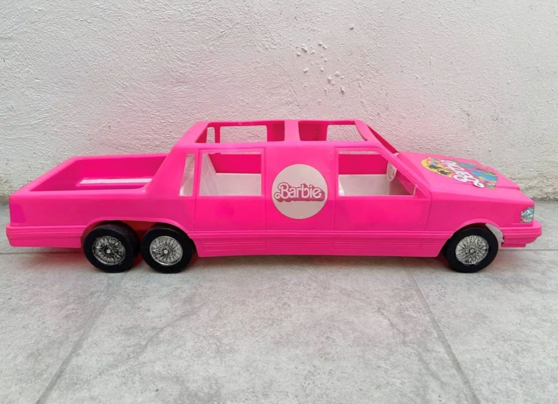 Carro Auto Limosina Barbie Pp Mongomery Original 80 Cm 70s