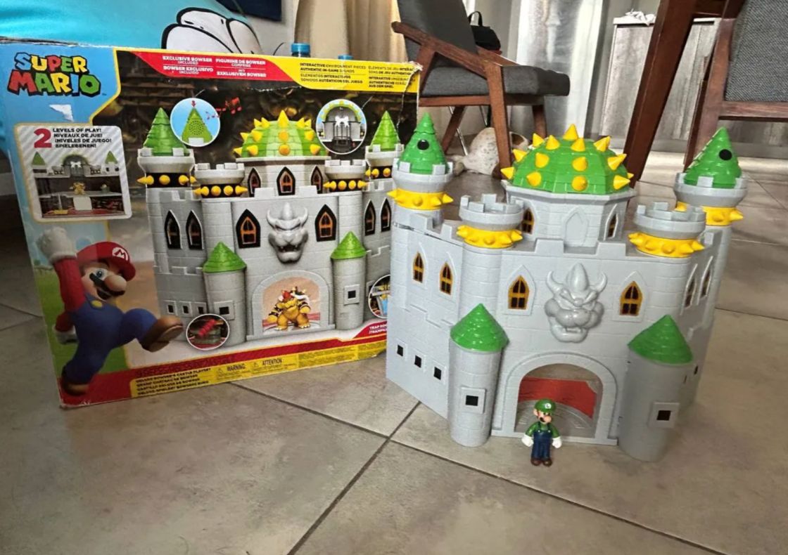 Castillo De Bowser Super Mario Bros Nintendo Jakks Pacific