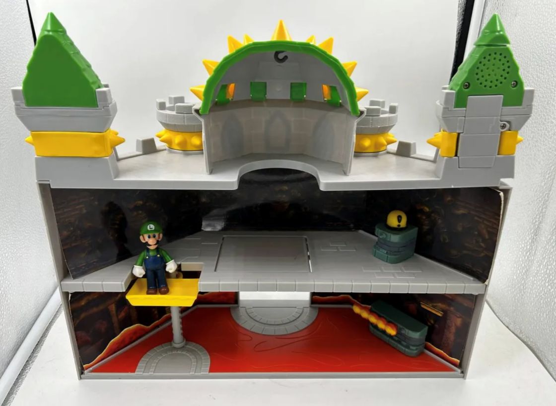 Castillo De Bowser Super Mario Bros Nintendo Jakks Pacific