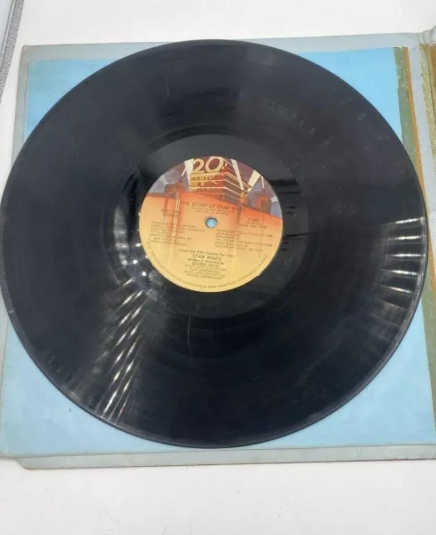 Disco Vinil Star Wars Primera Edición Americana De Fox 1977