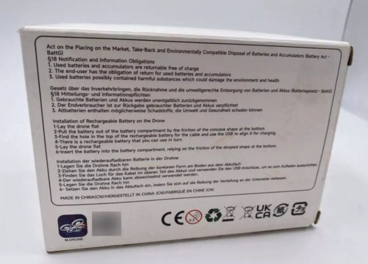 Dron Drone Bezgar Nuevo Camara Hd 2 Baterías