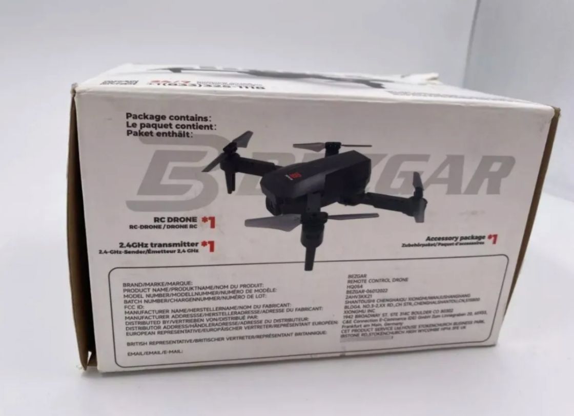 Dron Drone Bezgar Nuevo Camara Hd 2 Baterías
