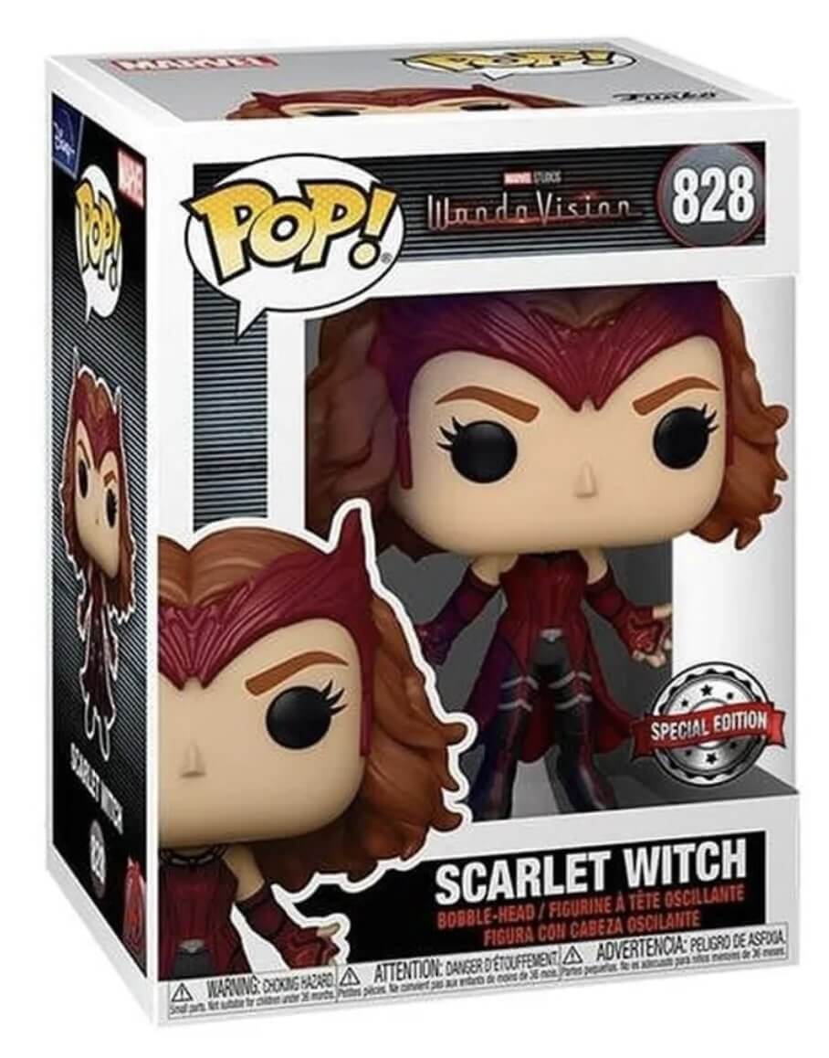 Edición Especial Scarlet Witch Wandavision Marvel Funko Pop