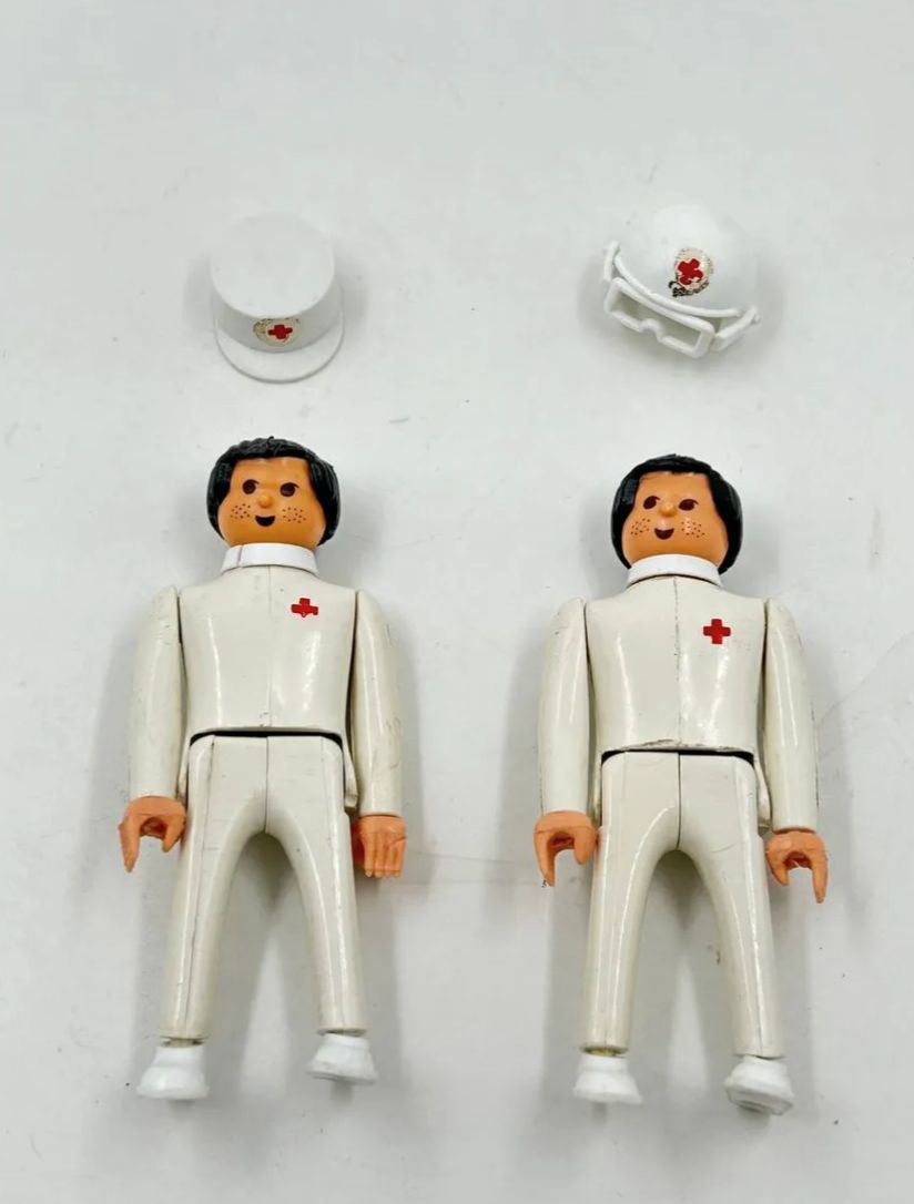 Exin Boys México 80 S Vintage Set Soldados Y Médicos