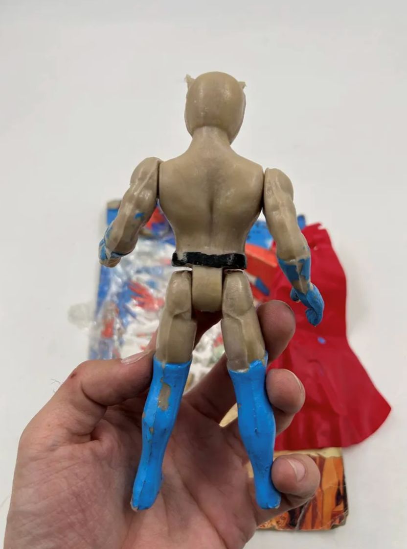 Fuerza G Gachaman Bootleg Mexico Vintage Figura Completo