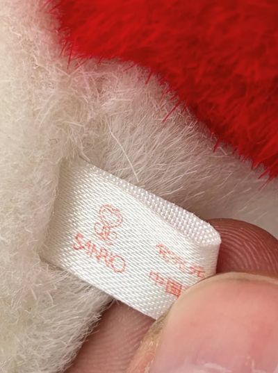 Hello Kitty Sanrio Primer Logo Vintage Japón Peluche