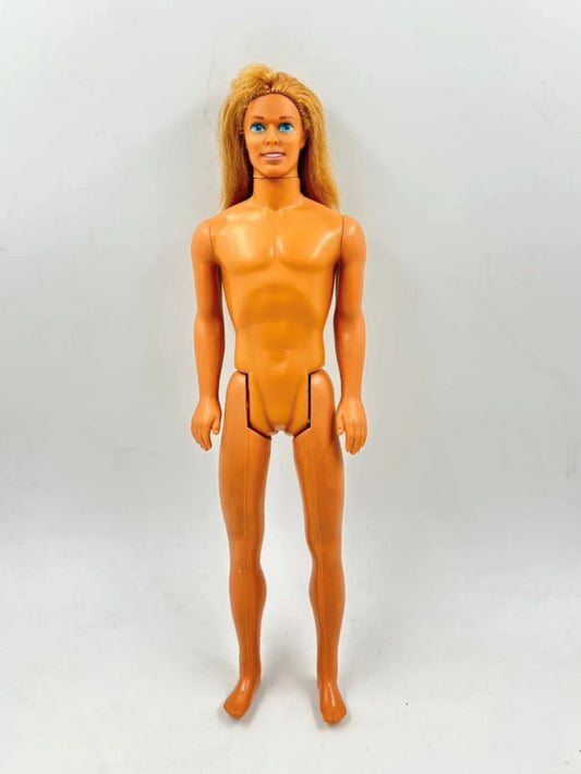 Ken De Barbie Mattel Vintage 1968 Cabello Largo Playa Surf