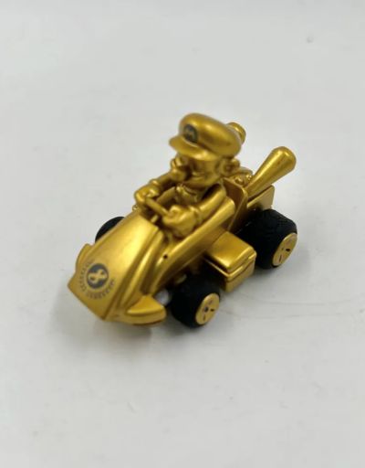 Mario Kart Dorado De Control Remoto Escala 1:64 Carrera