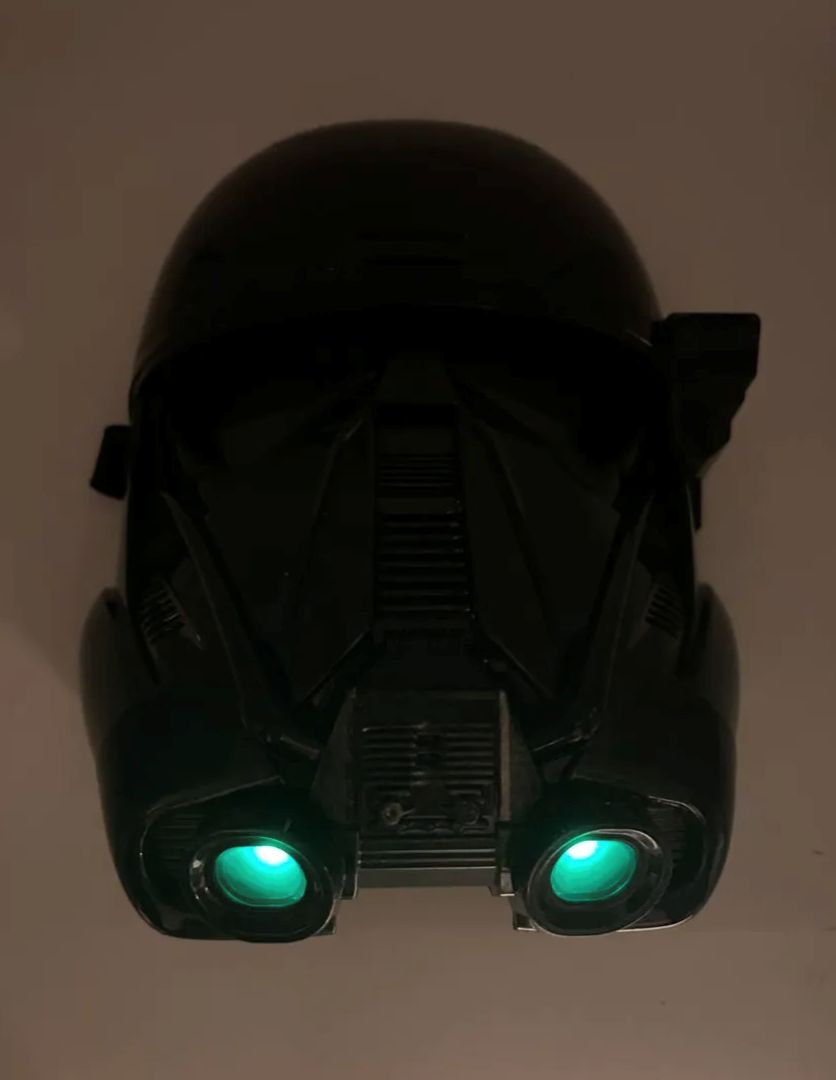 Mascara Electronica Star Wars Death Trooper Hasbro Luz Y Son
