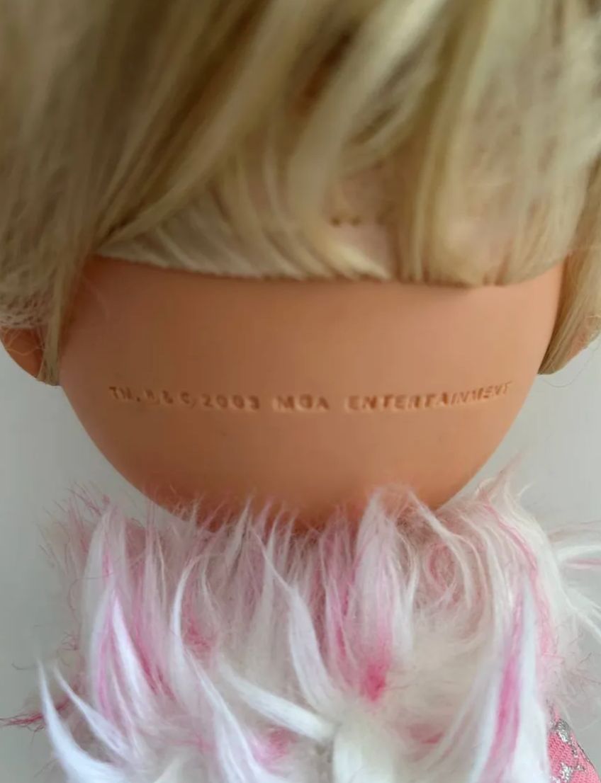 Muñeca Bratz Cloe Pink Winter Dream 60 Cm Mga 2003