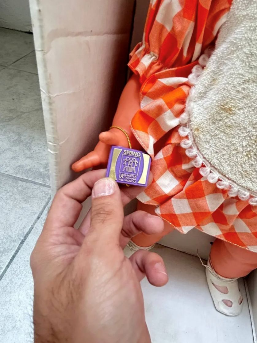 Muñeca Patatina De La Marca Serbino Italiana Años 60 S