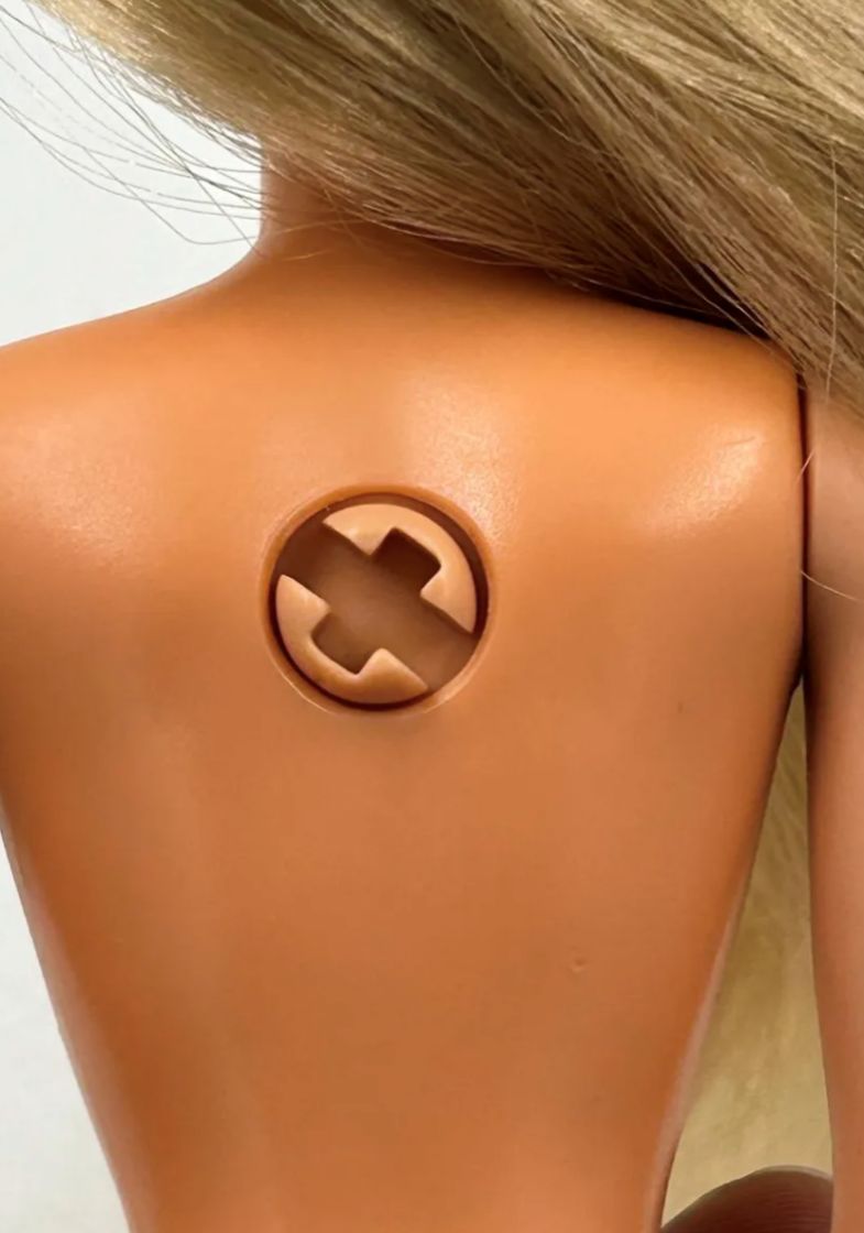 Muñeca Rapunzel Cabello Largo Corto Hasbro 1988 Tipo Barbie