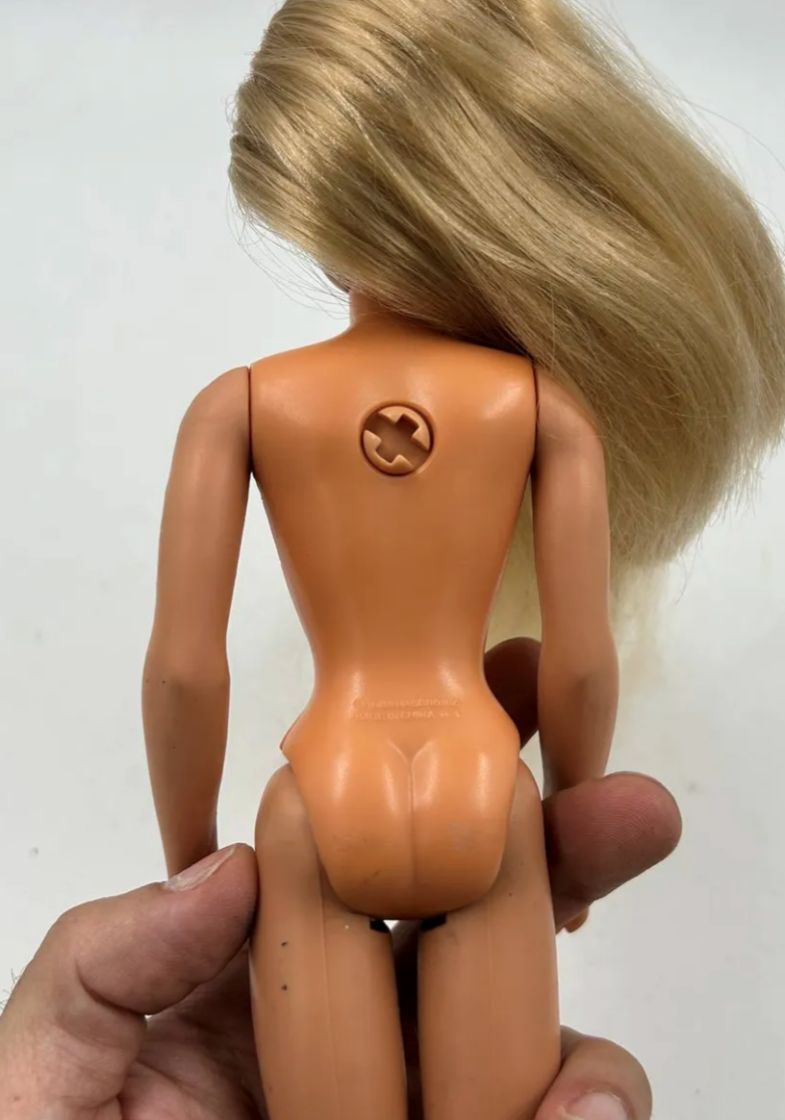Muñeca Rapunzel Cabello Largo Corto Hasbro 1988 Tipo Barbie
