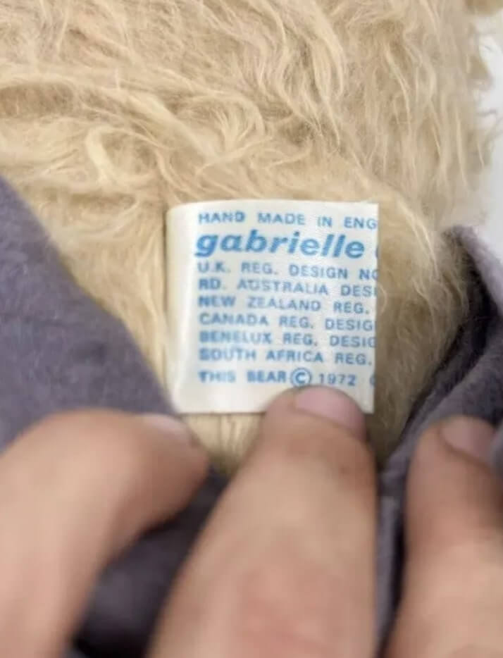 Oso Paddington Vintage 1980 Gabrielle Designs Inglaterra