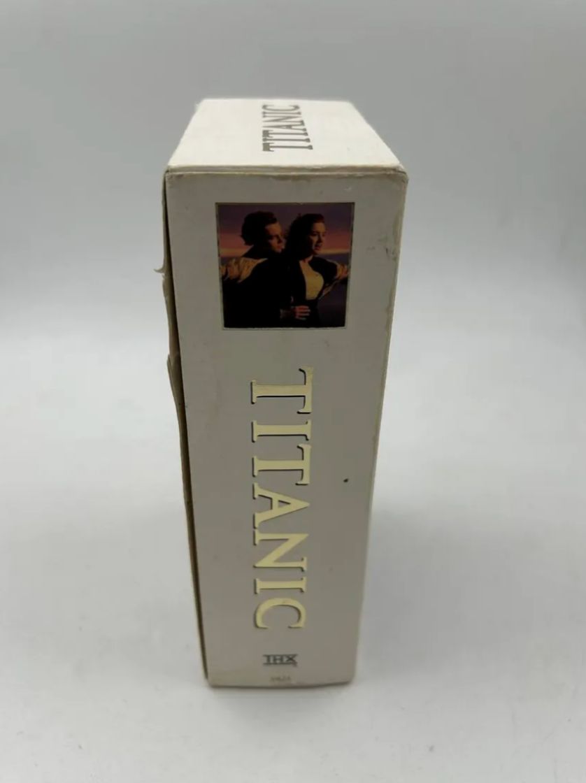 Película Titanic Original En Vhs Español Vintage Leonardo Di