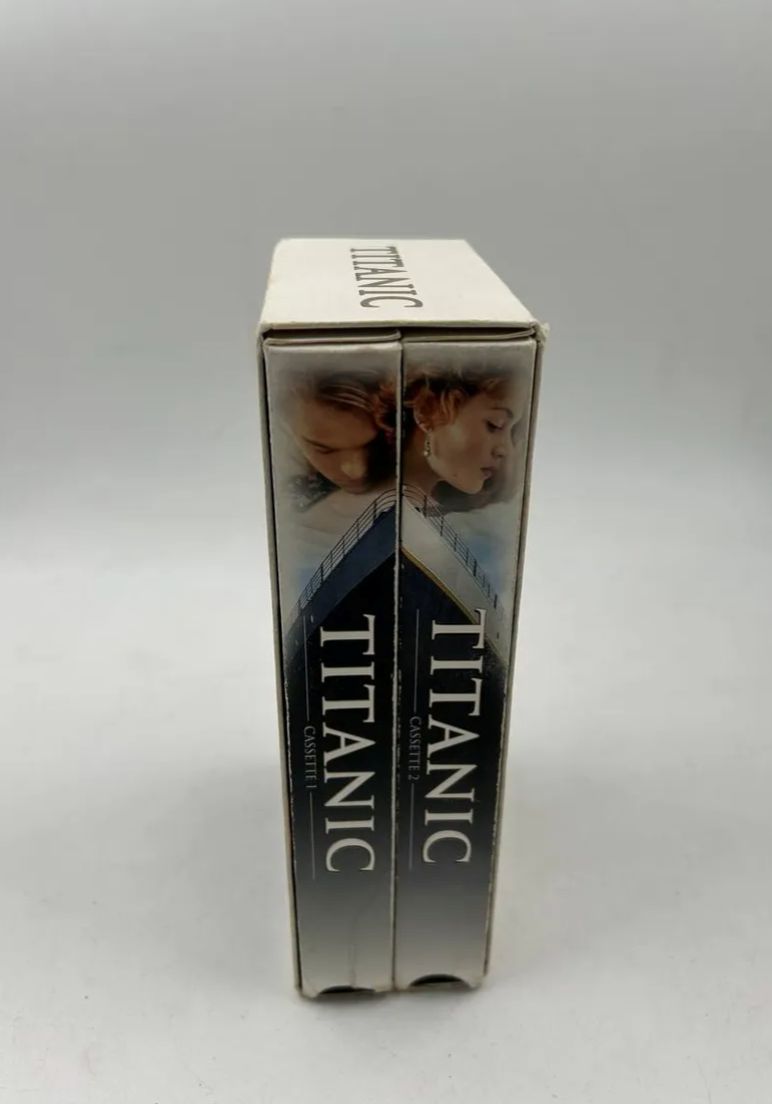 Película Titanic Original En Vhs Español Vintage Leonardo Di