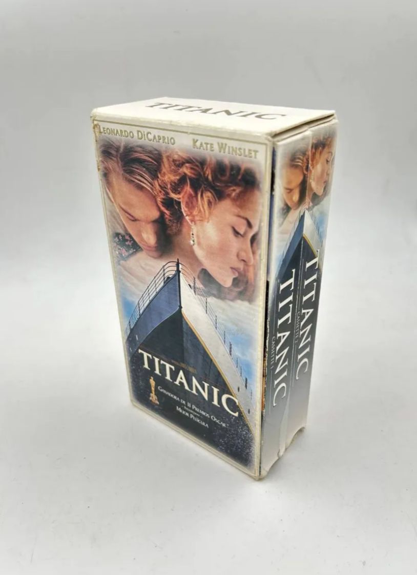 Película Titanic Original En Vhs Español Vintage Leonardo Di