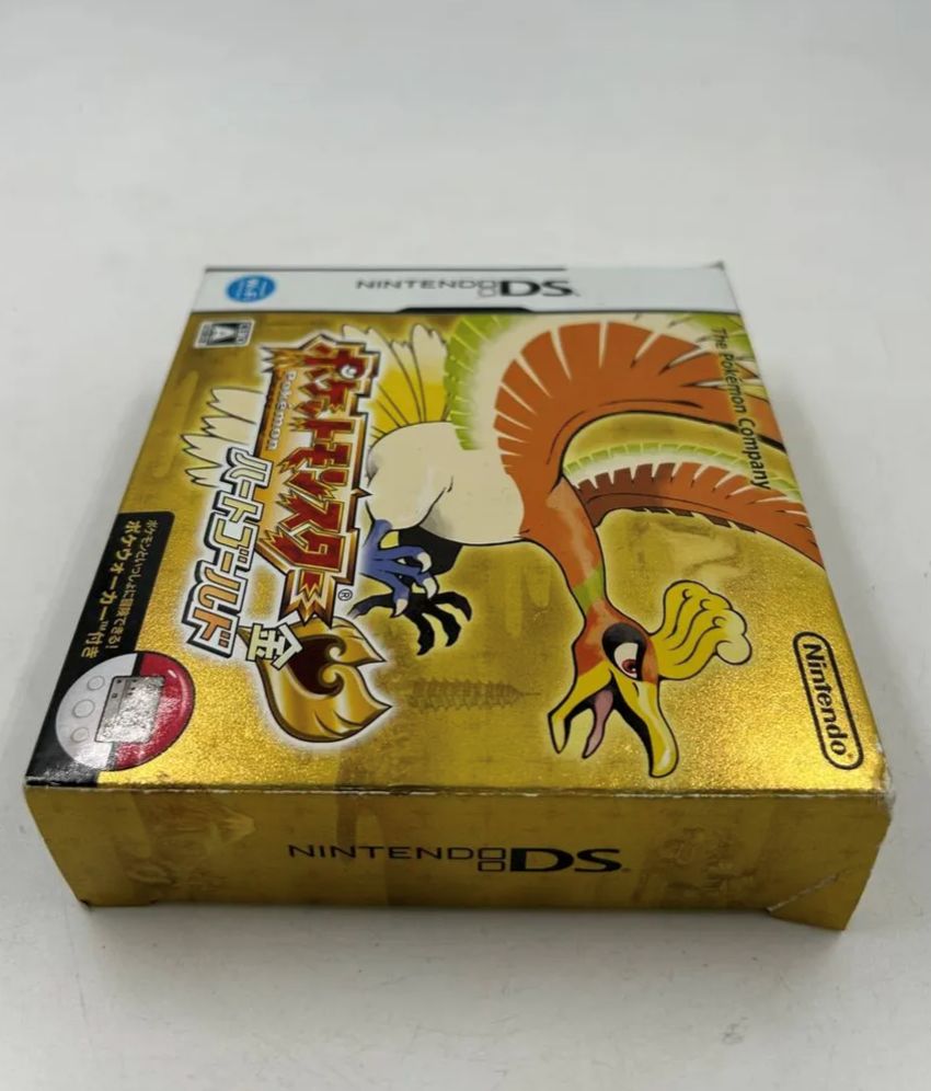 Pokemon Heart Gold Nintendo Ds Completo Japón Pokewalker