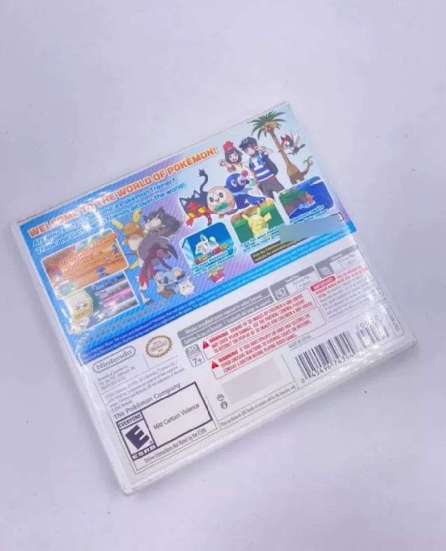 Pokemon Moon Nintendo 3ds Gameboy Video Juego