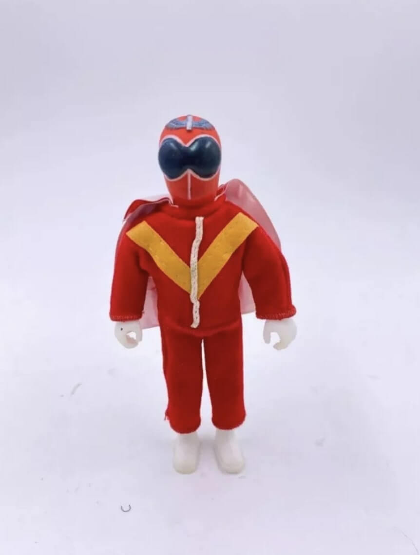 Power Ranger Sentai Gorenger Akarenger Popy Japón Vintage