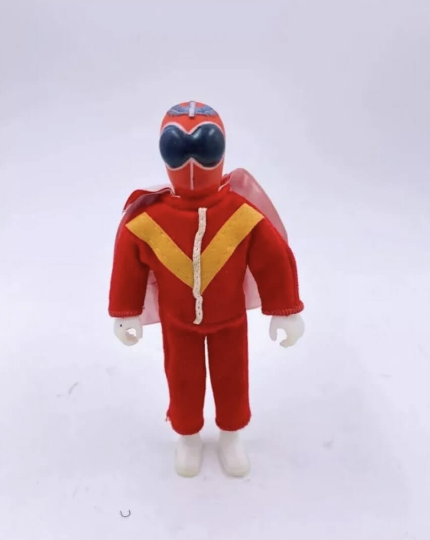 Power Ranger Sentai Gorenger Akarenger Popy Japón Vintage