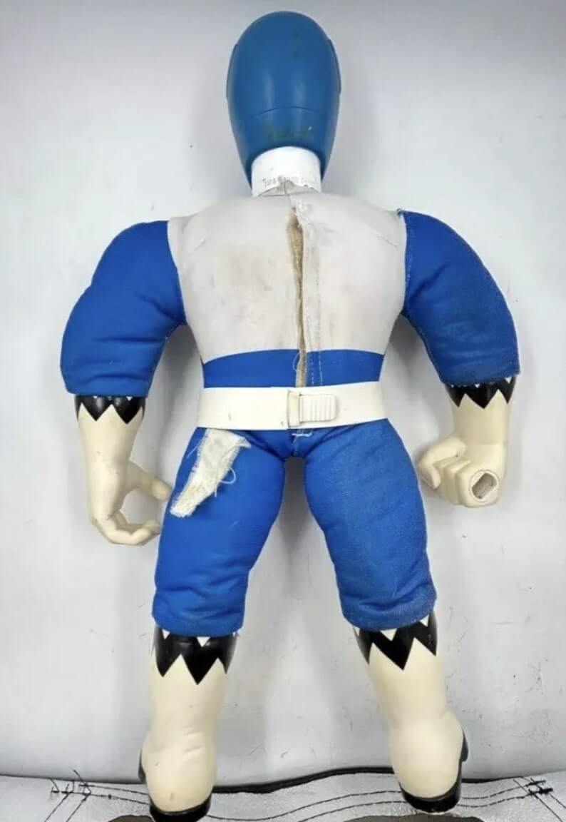 Power Rangers De 50 Cm Azul Y Rojo 20 1999 Saban Parlantes