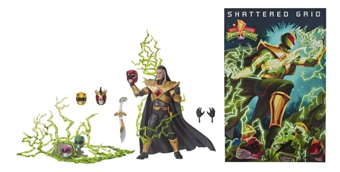 Power Rangers Lighting Colección Lord Drakkon Evo Iii Tommy