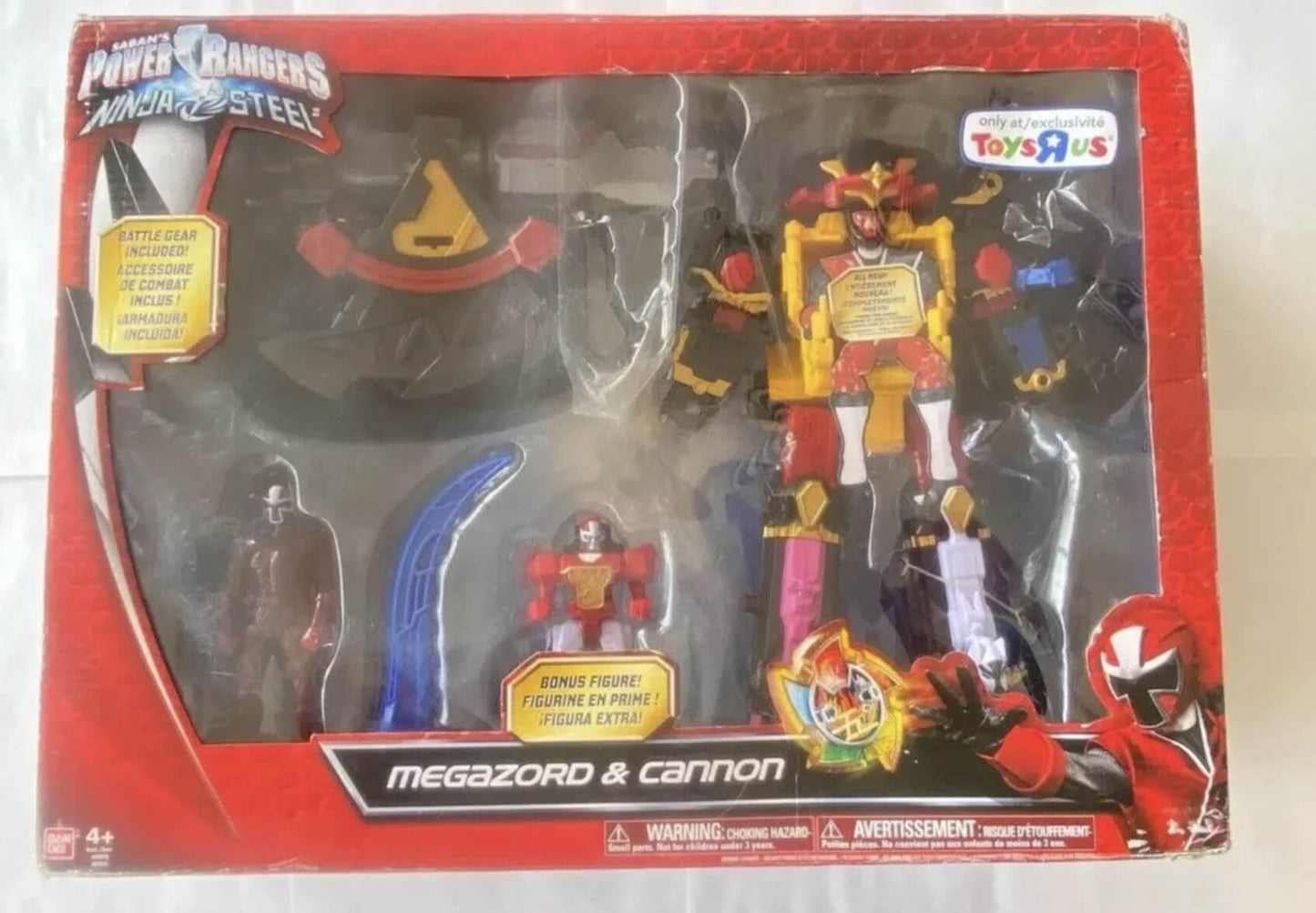 Power Rangers Ninja Steel Dx Ninja Steel Megazord Toysrus Ep