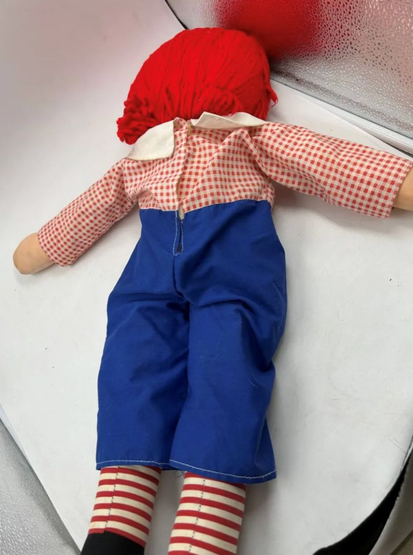 Raggedy Andy Ann 60 Cm Vintage Original Applause 60s Anabel