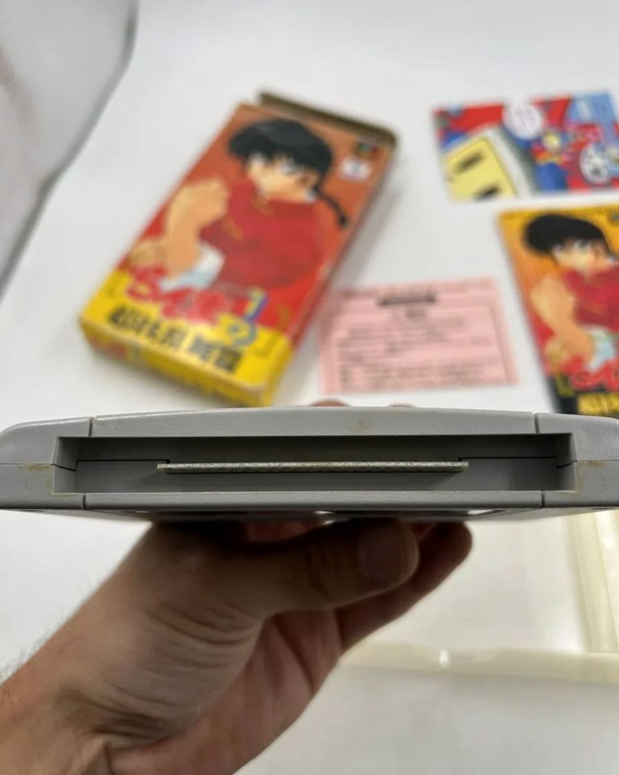Ranma 1/2 Nintendo Super Famicon Video Juego Vintage