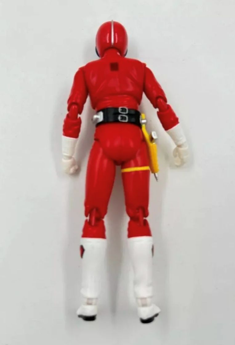 Sentai Gorenger Akarenger Figura Acción Posable Evolution T