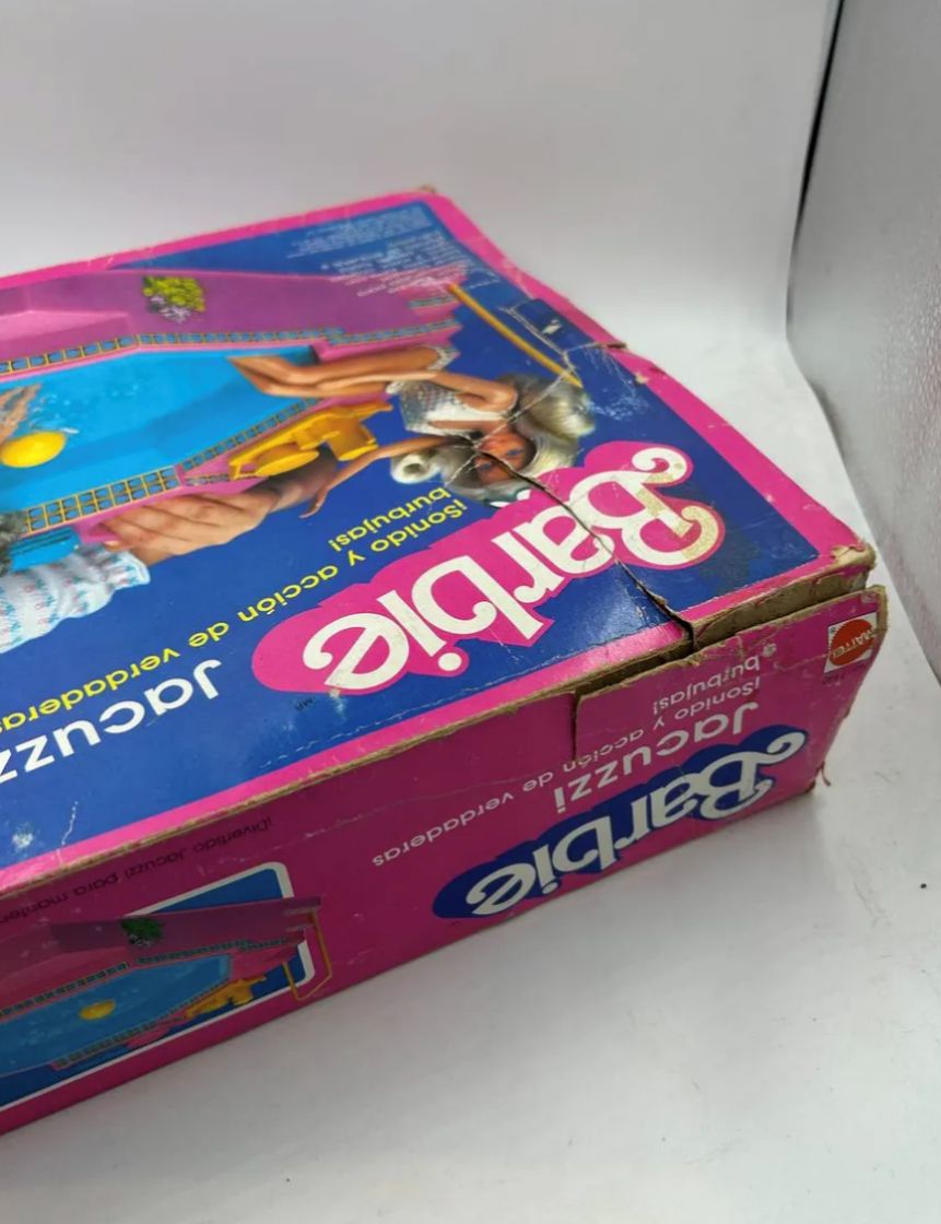 Set Barbie Jacuzzi Hecho En México Aurimat Mattel 1983