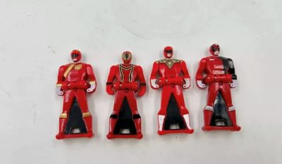 Set Power Rangers Rojo Red Gokaiger Mobirates Bandai