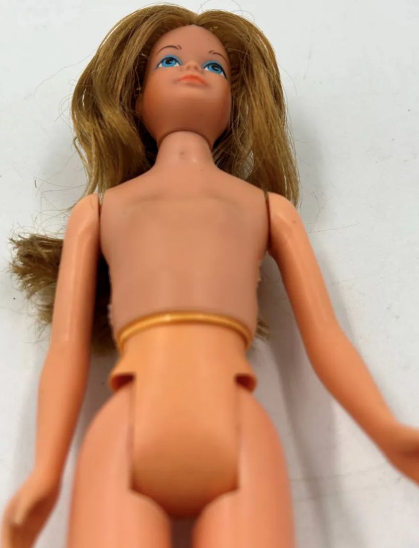Skipper En Crecimiento Pechos 1967 Descontinuada Barbie