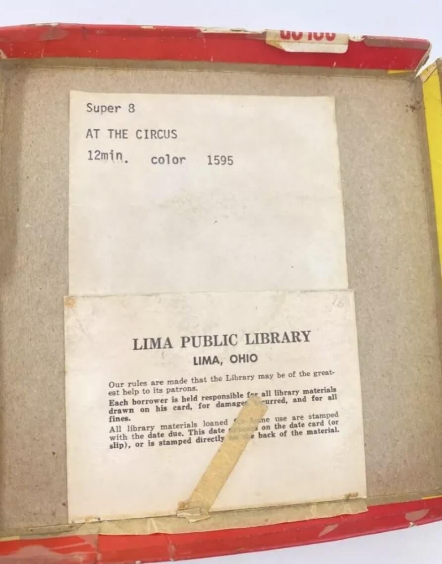 Super Ratón At The Circus 8mm Super 8 Vintage 1962