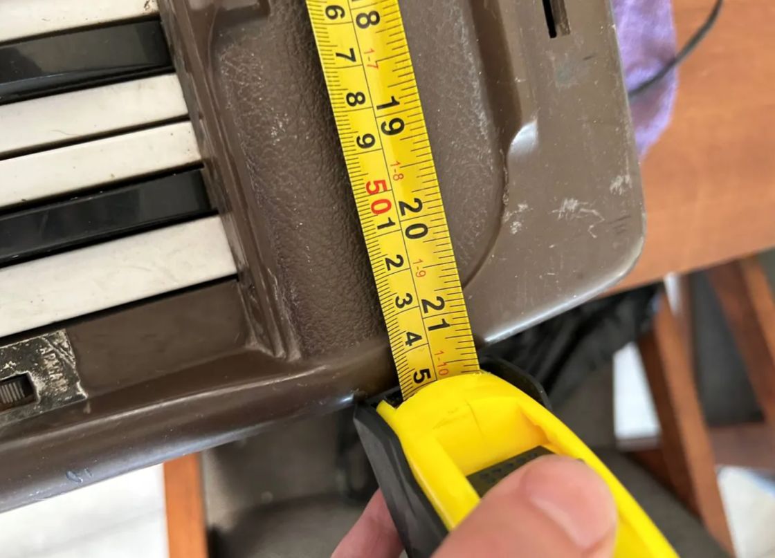 Teclado Piano Lili Ledy 55 Cm Vintage De Bulbos Vintage 60 S