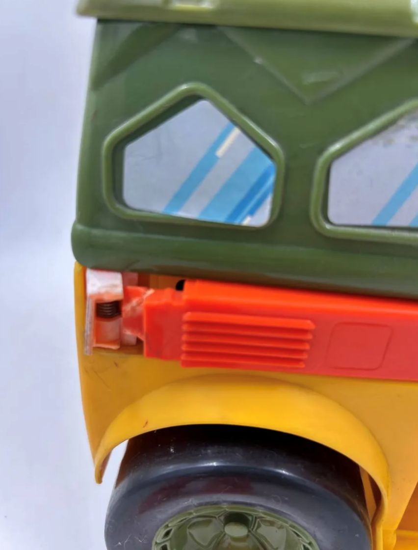 Tortugas Ninja Party Wagon Vintage Tortuvan Tmnt 1989