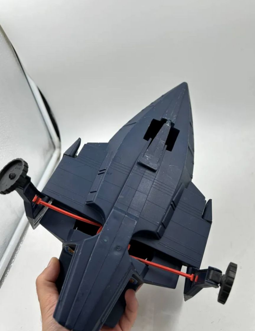 Vehiculo Espacial Nave Big Jim Kid Acero Mattel 1983 Vintage