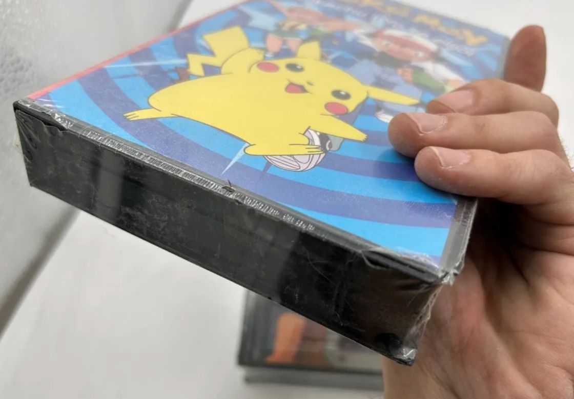 Vhs Pokemon Película En Empaque Original Sellado Nintendo 99
