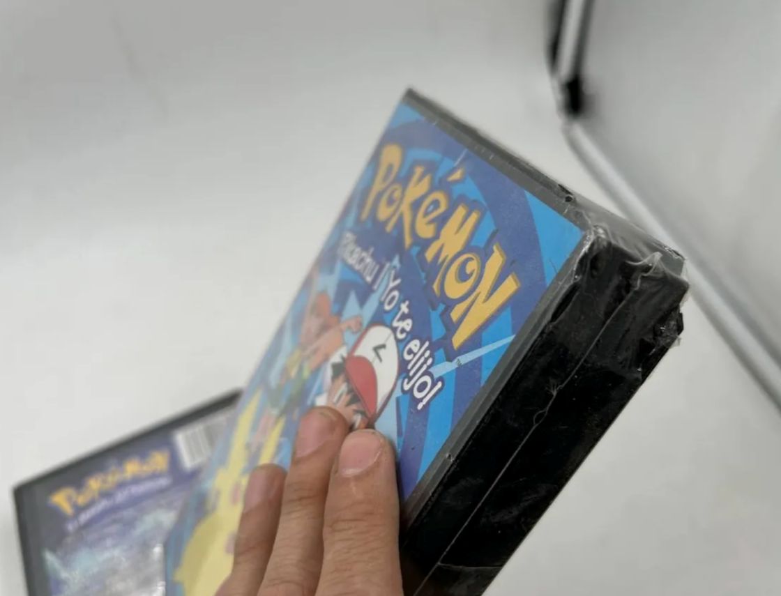 Vhs Pokemon Película En Empaque Original Sellado Nintendo 99