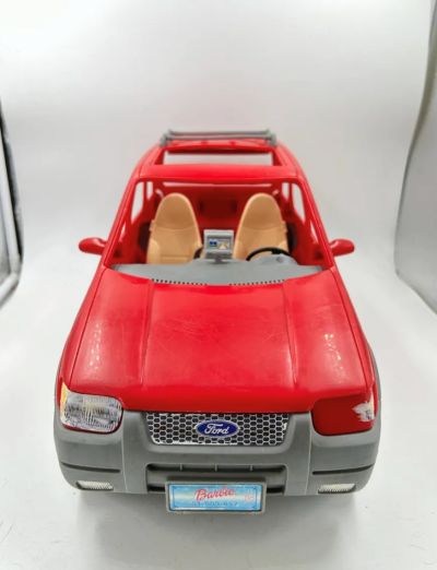 Barbie Mattel 2002 Ford Escape Hybrid Red Suv Auto Camioneta